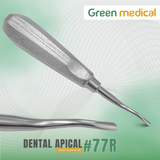 Dental Apical Root Elevators # 77R Periodontal Tooth Extraction German Grade