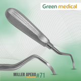 Dental Miller Apexo Root Elevator #71 Tooth Surgery Instruments German Grade