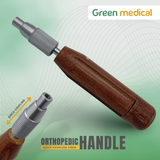 Fiber Handle with Quick Coupling Orthopedic Surgical Instrument – Ergonomic Fiber Grip Handle