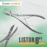 Liston Bone Cutter Curved 8" Surgical Orthopedic Instruments German Grade