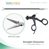 Reusable Monopolar Endoscopic Electrosurgical Instruments With B21 Non Ratchet Handle – German Stainless Steel