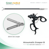 Reusable Monopolar Endoscopic Electrosurgical Instruments – German Stainless Steel