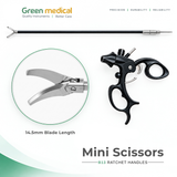Reusable Monopolar Endoscopic Electrosurgical Instruments – German Stainless Steel