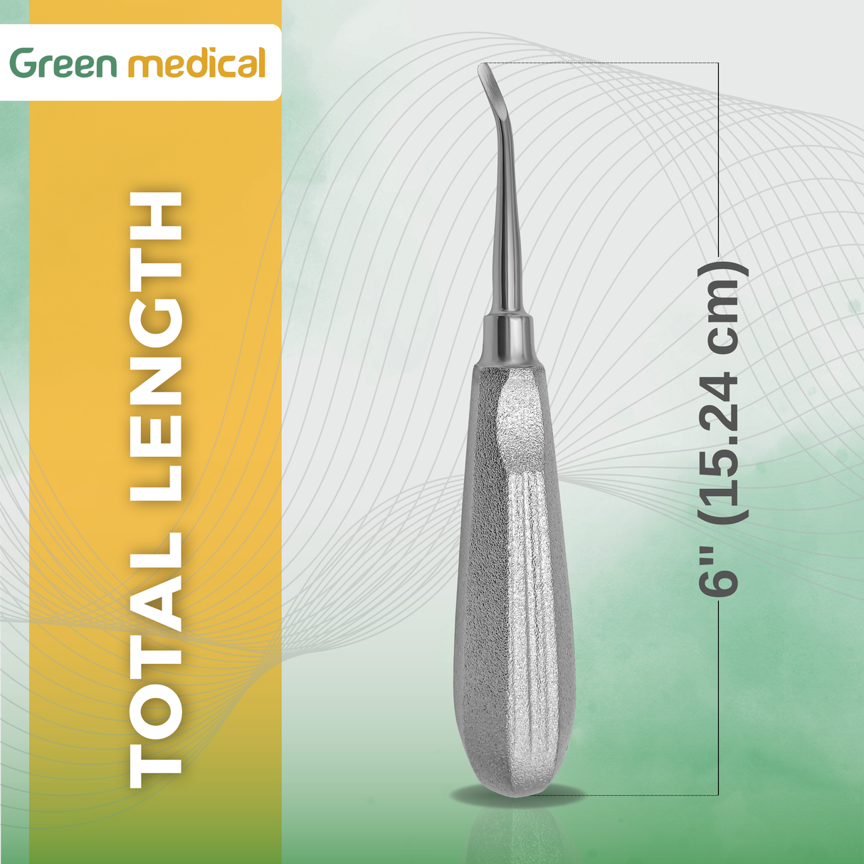 Dental Miller Apexo Root Elevator #74 – Premium German Stainless Steel Tooth Extraction Surgical Instrument