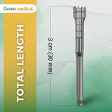 Dental Trephine Drill Surgical Implant Tool 1 Pc – Stainless Steel, High Precision