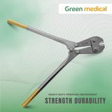 T/C Pin & Wire Cutter 18.5" | Heavy-Duty Orthopedic Instrument German Grade