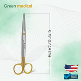 TC Mayo Scissor Straight 6.75" Surgical Medical Instrument German Grade