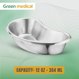 Emesis Basin 6” 12 oz – Stainless Steel Medical Surgical Grade Kidney Bowl Dish