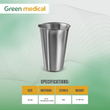 12 oz Stainless Steel Tumbler | Durable Reusable Drinking Cup