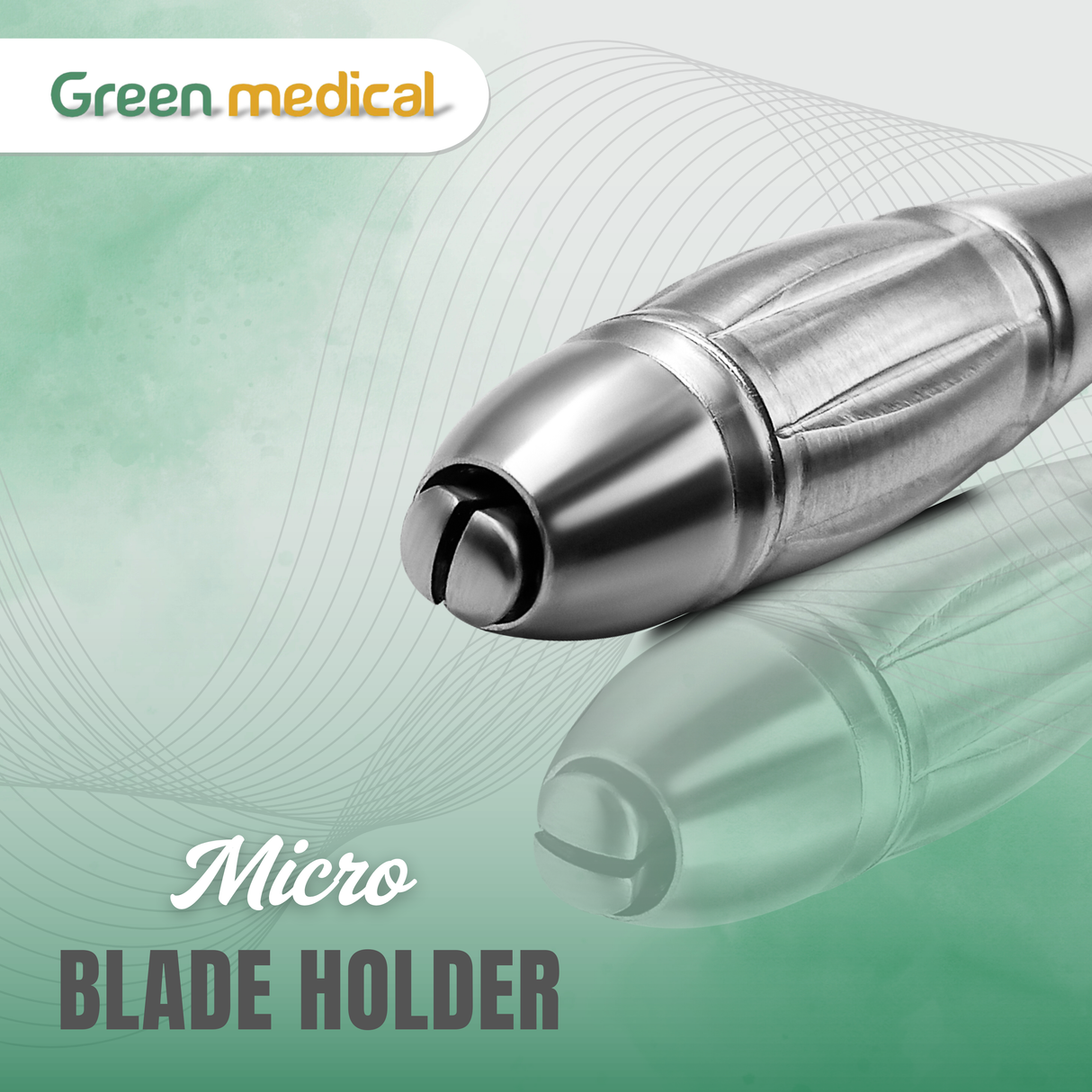 Dental Micro Blade Holder Stainless Steel Precision Surgical Instrument