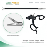 Reusable Monopolar Endoscopic Electrosurgical Instruments With B23 Non Ratchet Handle – German Stainless Steel