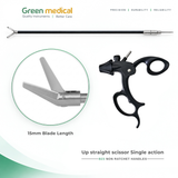 Reusable Monopolar Endoscopic Electrosurgical Instruments With B23 Non Ratchet Handle – German Stainless Steel