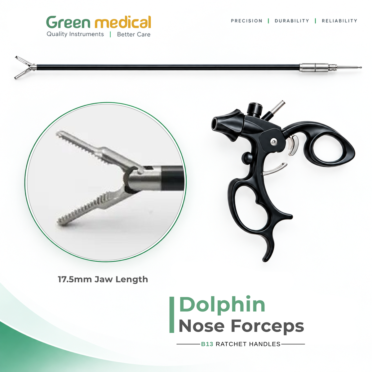 Reusable Monopolar Endoscopic Electrosurgical Instruments – German Stainless Steel