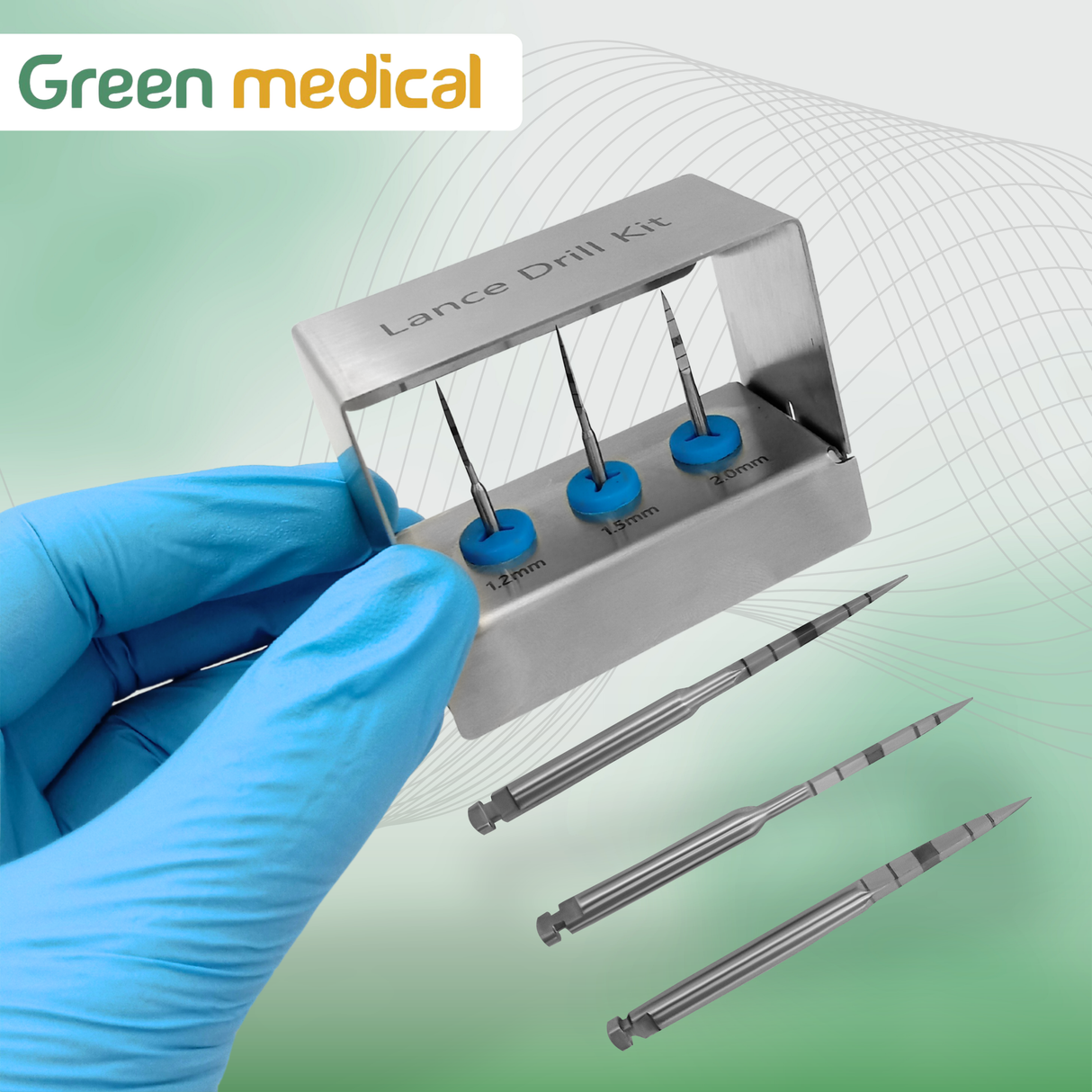 Lance Drill Kit – Surgical Implant Bone Penetration Tools German Stainless Steel