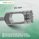 Dental Trephine Drill 1 Pc 6.2mm Inner / 7.0mm Outer Diameter Oral Surgery Tools