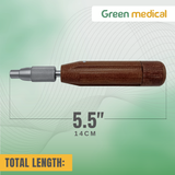 Fiber Handle with Quick Coupling Orthopedic Surgical Instrument – Ergonomic Fiber Grip Handle