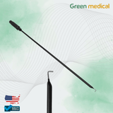 L-Hook 5 mm Insulated Electrode laparoscopic monopolar for laparoscopy electrode