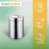 Stainless Steel Dressing Jar – 1/2 Quart Reusable Medical Storage Container