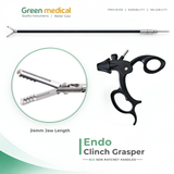 Reusable Monopolar Endoscopic Electrosurgical Instruments With B23 Non Ratchet Handle – German Stainless Steel