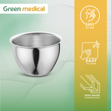 Stainless Steel Iodine Cup, 6 oz – Medical Surgical Grade Bowl,3-2/5" x 1-1/5"