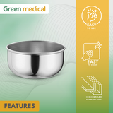 Stainless Steel Sponge Bowl, 3/8 Quart – Medical & Surgical Utility Bowl