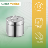 Stainless Steel Ointment Jar – 8 oz (Durable Reusable Metal Container)