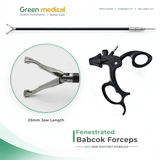Reusable Monopolar Endoscopic Electrosurgical Instruments With B23 Non Ratchet Handle – German Stainless Steel