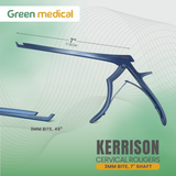 5 KERRISON Rongeurs 7" 1, 2, 3, 4, 5mm up 45 Blue Handle Orthopedic German Grade