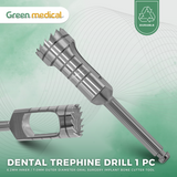 Dental Trephine Drill 1 Pc 6.2mm Inner / 7.0mm Outer Diameter Oral Surgery Tools