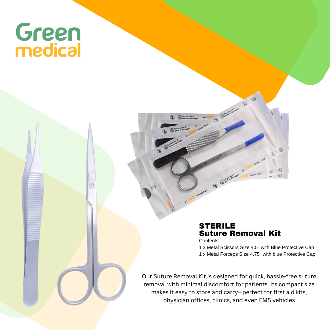 Suture Removal Set Sterile Single Use Surgical Instruments Kit