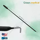 L-Hook 5 mm Insulated Electrode laparoscopic monopolar for laparoscopy electrode