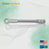 Ratchet Wrench Dental Implant 6.35mm Hex Rachet Dental Instruments