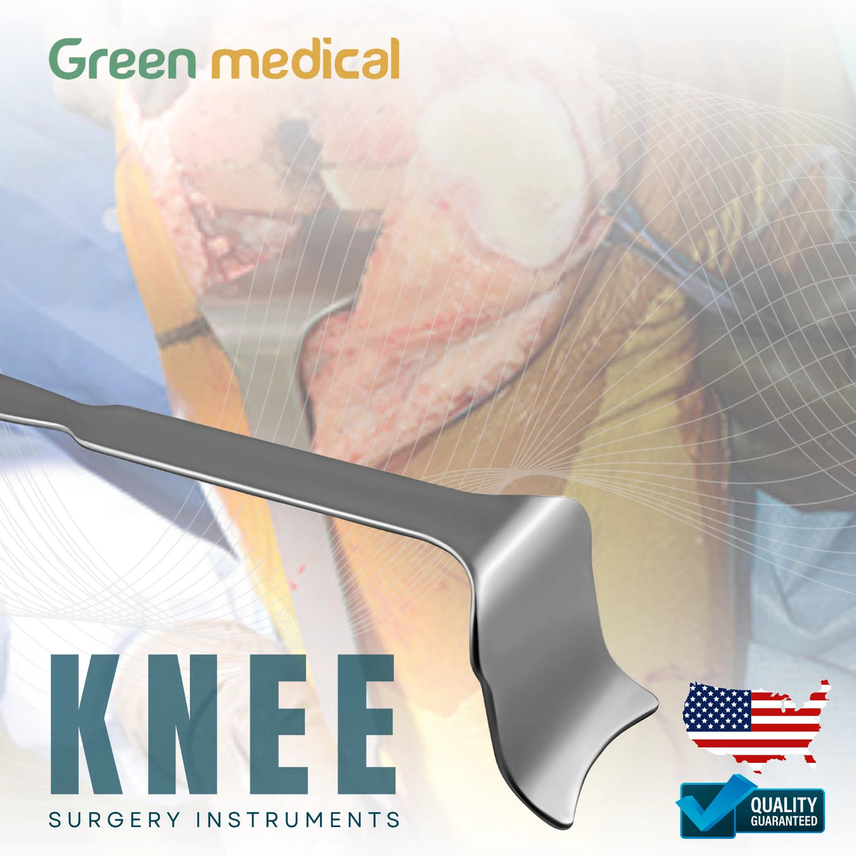 Booth Knee Retractor – German Stainless Steel Orthopedic Knee Surgery Instrument