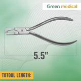 Bracket Removing Short Posterior Adhesive Band Remover Orthodontic Dental Pliers