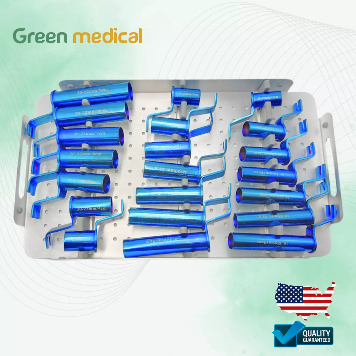 Mis Tubular Retractor Spine System Complete Set with Sterilize Box