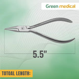 110 how plier, straight Orthodontic Wire Bending Dental Instrument German Grade