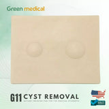 CYST REMOVAL Suture training pad G11 for the medical students