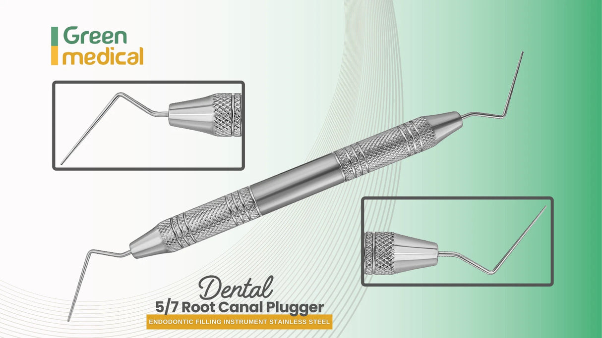 #5/7 Dental Root Canal Plugger Endodontic Filling Instrument German Grade