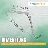 Goytia Stackable Deep Bent Hohmann Retractor Orthopedic Surgical Instrument