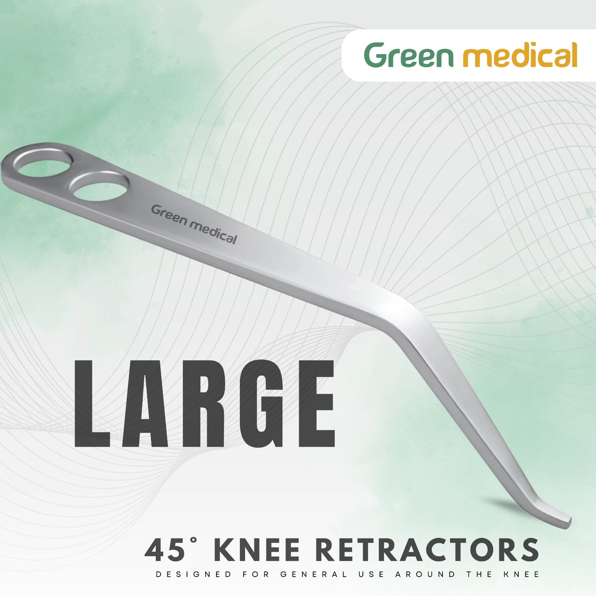 45° Knee Retractor – Surgical Instrument for General Knee Exposure & Retraction