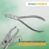 1 clear aligner pliers, maxillary Orthodontic Instrument for Upper Arch German Grade