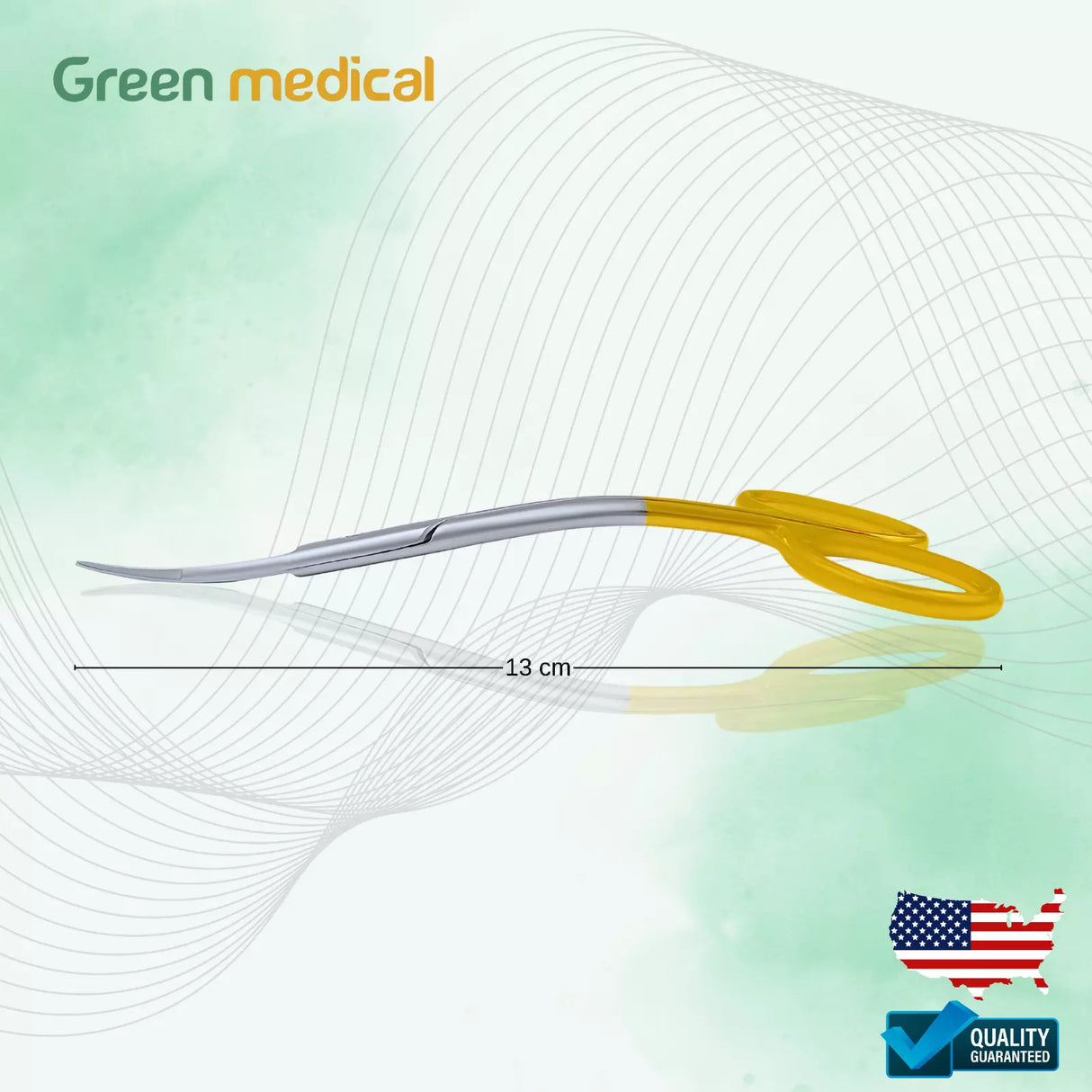 Goldman Fox Scissor 5" (13 CM) With TC Tip Super Cut Gum Scissors