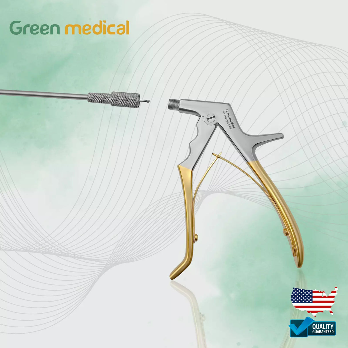 Baby Tischler Rotating Cervical Biopsy Punch Forceps 3x7mm Bite Tip Up