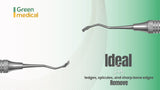 Dental Periodontal Chisel 36/37 Rhodes Back-Action Dental Lab Instruments