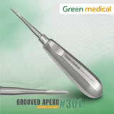 #301 Grooved Apexo Straight Elevator Dental Surgery Instrument