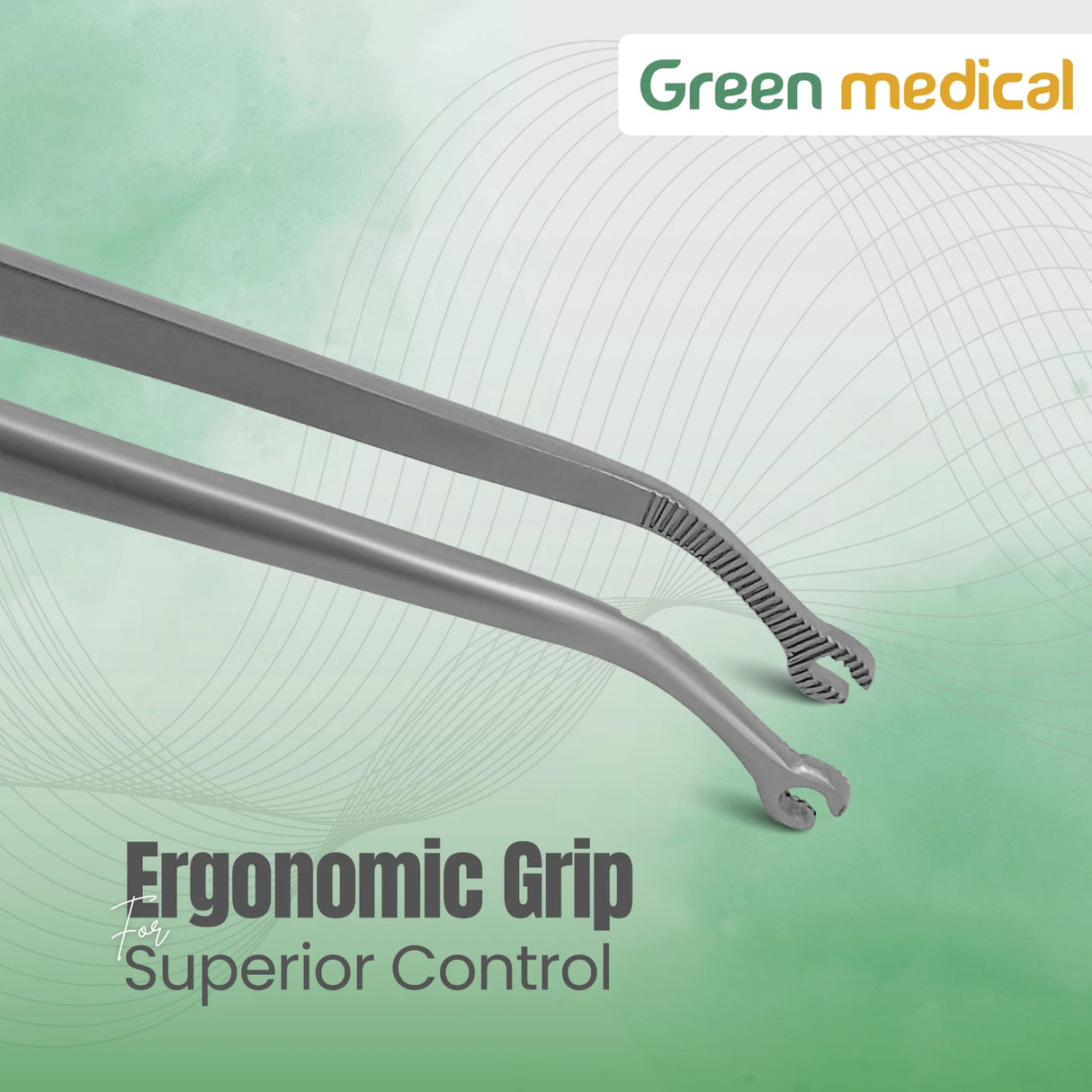 Microsurgical Corn Suture Forceps Premium Stainless Steel Surgical Instrument