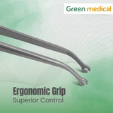 Microsurgical Corn Suture Forceps Premium Stainless Steel Surgical Instrument