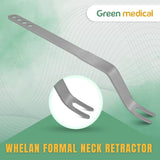 Whelan Formal Neck Retractor Surgical Instrument ENT Thyroid Tracheostomy Tool