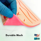 Medical Skin Suture Practice Silicone Pad G7 Wound Simulated For Training Kit
