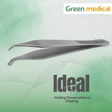 Angled Adson Tissue Forceps 4.75" | Surgical Dental Instrument German Grade
